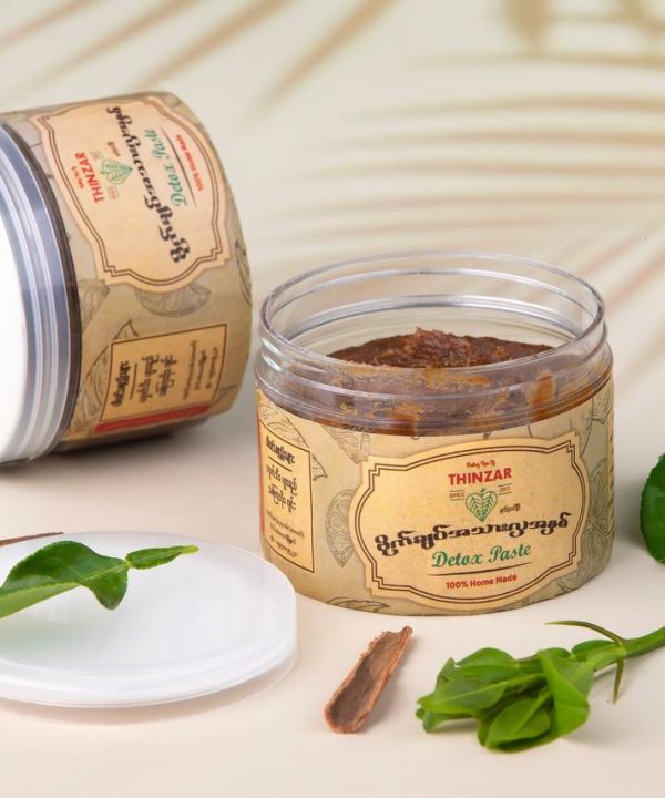 ဗိုက်ချပ်အသားလှ အနှစ် Detox Paste